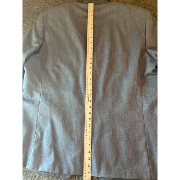 Ralph Lauren Mens 44L Solid Blue Sport Coat Two-Button Lightweight Jacket Blazer - Picture 16 of 16